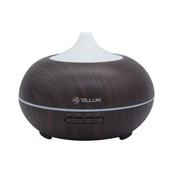 Tellur WiFi Smart aroma difuzér, 300 ml, LED, tmavě hnědá - obrázek produktu