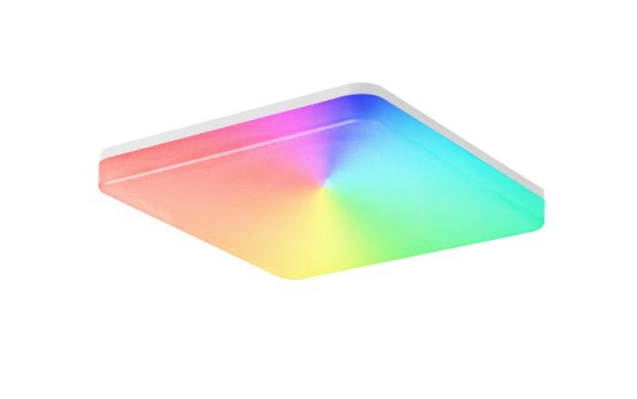 Tellur WiFi Smart LED čtvercové stropní světlo, 24W, 3000-6500K + RGB , bílé - obrázek produktu