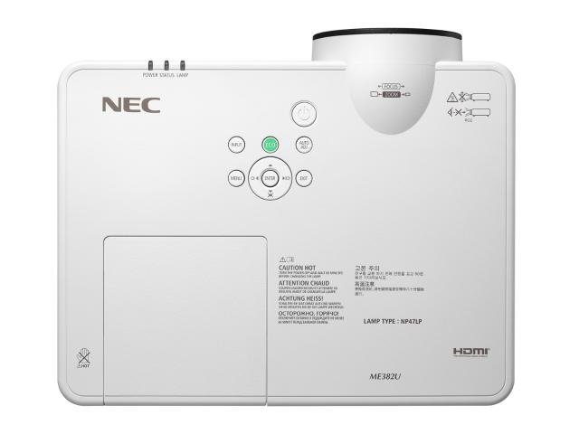 NEC Projektor ME382U LCD,3800lm,WUXGA,Lampy - obrázek č. 3