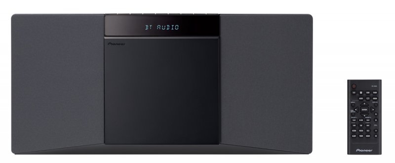 Pioneer slim mikro systém s CD, USB, BT, DAB černý - obrázek produktu