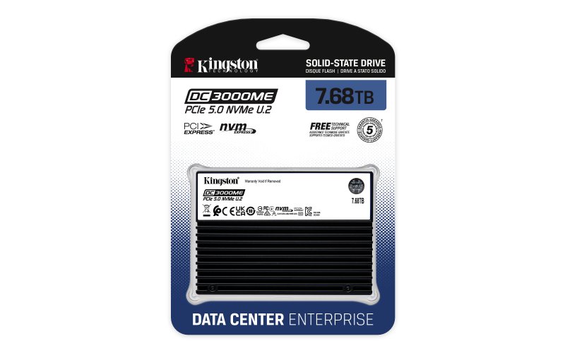 QNAP - Kingston, SSD, DC3000ME, NVMe, 7,68TB - obrázek č. 1