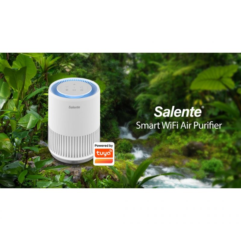 Salente MaxClean, chytrá čistička vzduchu, WiFi Tuya SmartLife, bílá - obrázek č. 4
