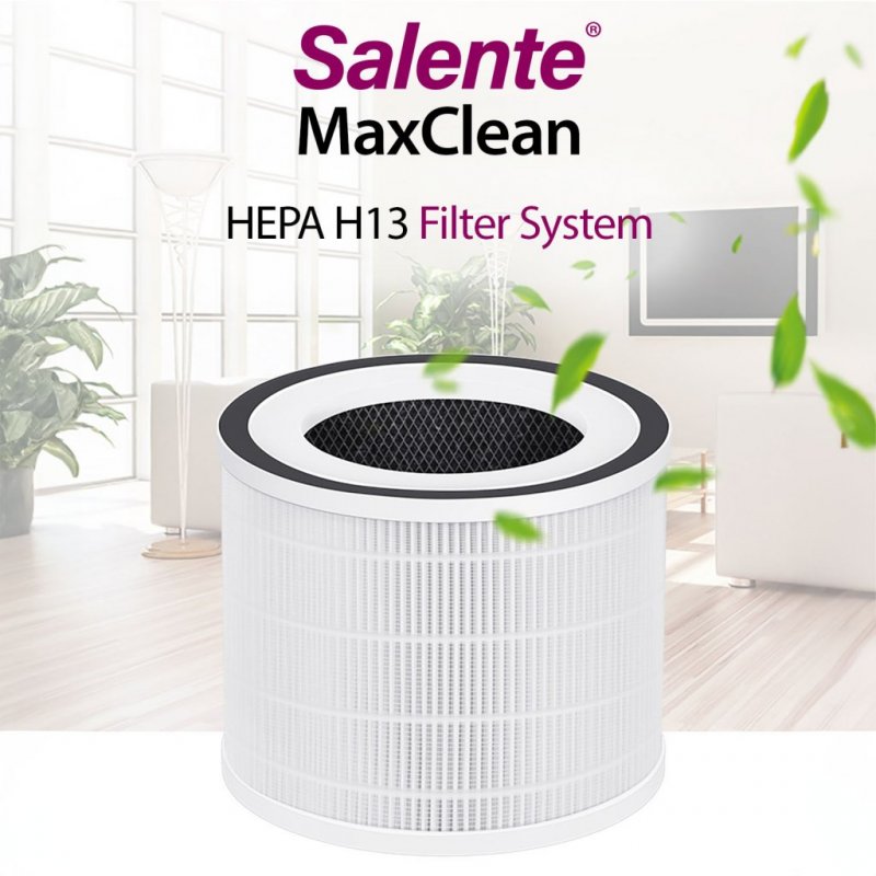 Salente MaxClean, chytrá čistička vzduchu, WiFi Tuya SmartLife, bílá - obrázek č. 3
