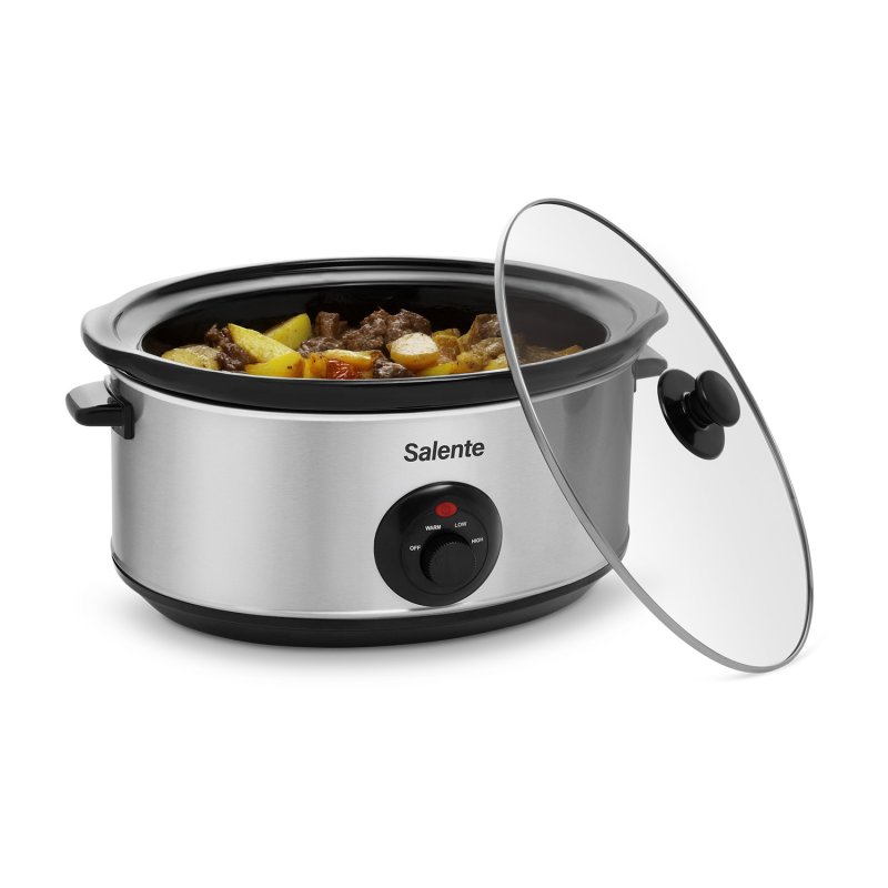 Salente HotPot, pomalý hrnec, 6,5 l, manuální ovládání, nerez - obrázek č. 5