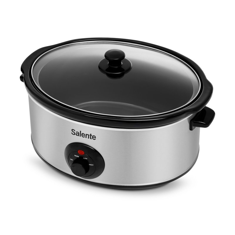 Salente HotPot, pomalý hrnec, 6,5 l, manuální ovládání, nerez - obrázek č. 3