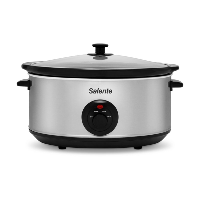 Salente HotPot, pomalý hrnec, 6,5 l, manuální ovládání, nerez - obrázek produktu