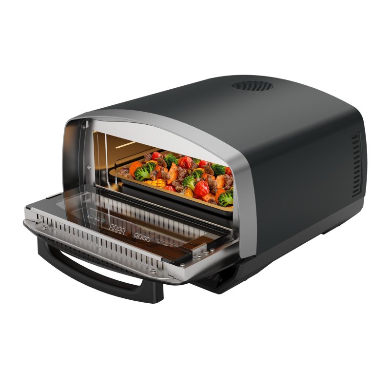 Salente Vulcano, elektrická pizza pec, 450°C - obrázek č. 8