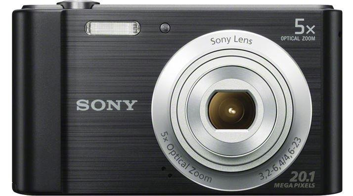 Sony Cyber-Shot DSC-W800 černý,20,1M,5xOZ,720p - obrázek produktu