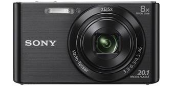 Sony Cyber-Shot DSC-W830 černý,20,1M,8xOZ,720p - obrázek produktu