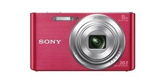 Sony Cyber-Shot DSC-W830 růžový,20,1M,8xOZ,720p - obrázek produktu