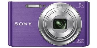 Sony Cyber-Shot DSC-W830 fialový,20,1M,8xOZ,720p - obrázek produktu