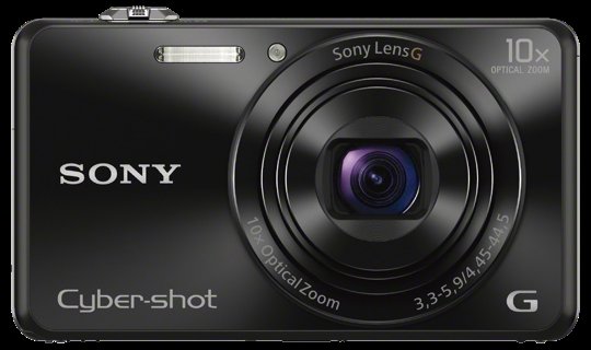 Sony DSC-WX220 černá,18,2Mpix,10xOZ,fullHD,WiFi - obrázek produktu