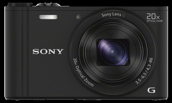 Sony DSC-WX350 černá, 18,2Mpix,20xOZ,fullHD,WiFi - obrázek produktu