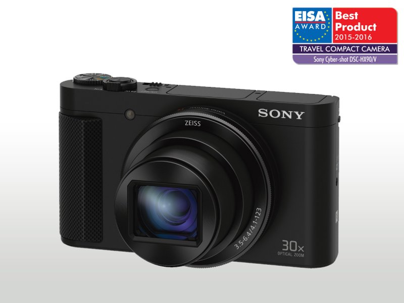 Sony DSC-HX90 černá,18,2Mpix,30xOZ,WiFi, hledáček - obrázek produktu