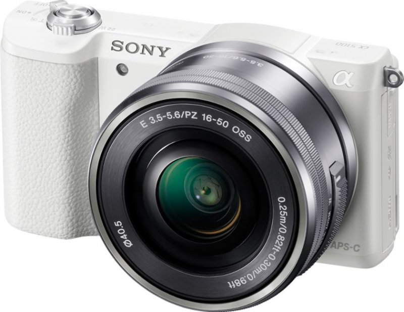 Sony A5100L, 16-50mm, 24,3Mpix, bílý - obrázek produktu