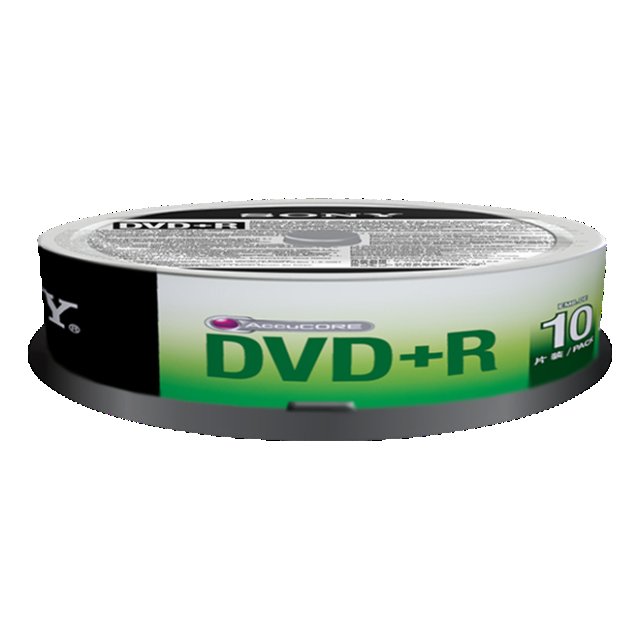 Média DVD+R SONY, 4.7GB, 10ks SPINDL (120 min.) - obrázek produktu
