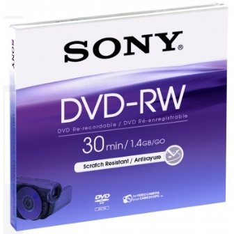 Média DVD-RW DMW-30 SONY pro DVD kamery, 8cm - obrázek produktu