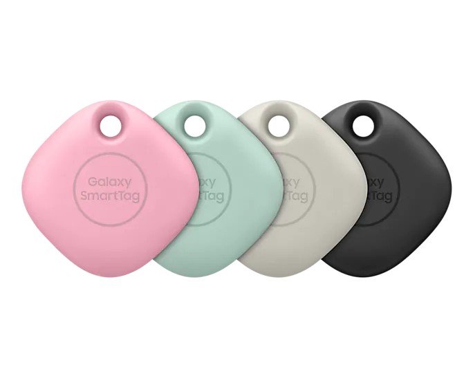 Samsung Chytrý přívěsek Galaxy SmartTag 4ks Black/ Oatmeal/ Mint/ Pink - obrázek produktu