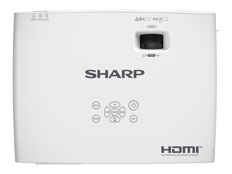 SHARP XP-E501U / 3LCD / 5000lm / WUXGA / 2x HDMI / LAN - obrázek č. 8
