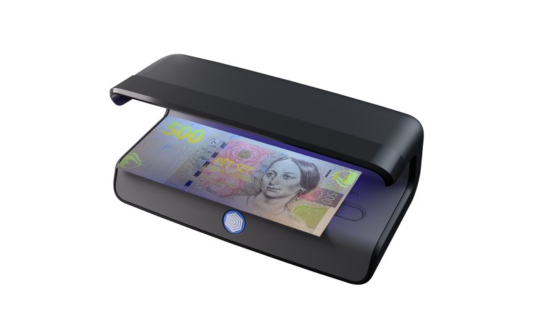 Detektor padělků SAFESCAN 55, černý - obrázek č. 2