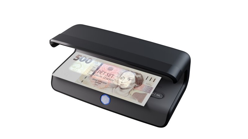 Detektor padělků SAFESCAN 75, černý - obrázek č. 4