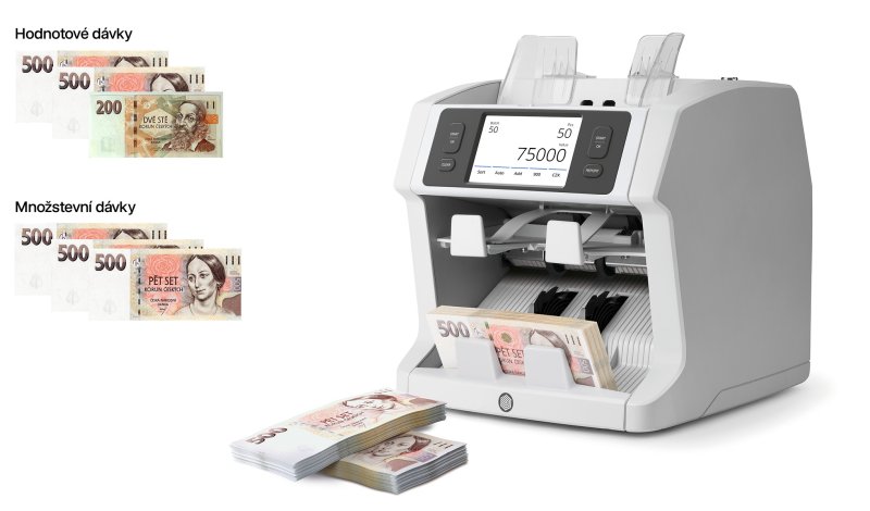 Počítačka bankovek SAFESCAN 2995-SC - obrázek č. 6