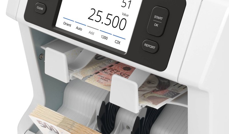 Počítačka bankovek SAFESCAN 2995-SC - obrázek č. 7
