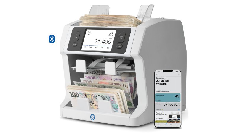 Počítačka bankovek SAFESCAN 2995-SC - obrázek produktu