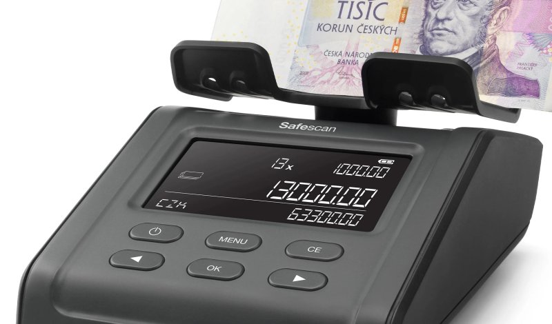 Počítačka peněz SAFESCAN 6175 (váha) - obrázek č. 3