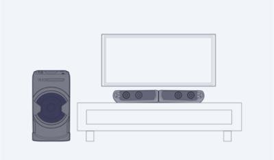 Sony Hi-Fi MHC-GT4D, USB,MP3,BT,NFC,CD, 1200W - obrázek č. 3