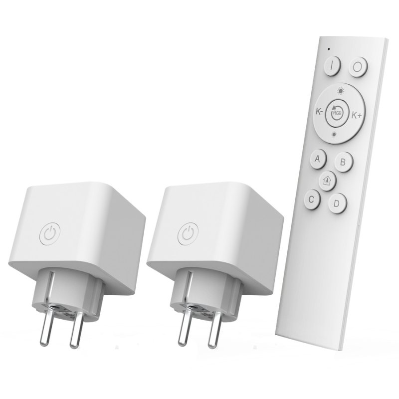 TRUST WIFI Socket Starter Set 2 Smart Plugs + Remote - obrázek produktu