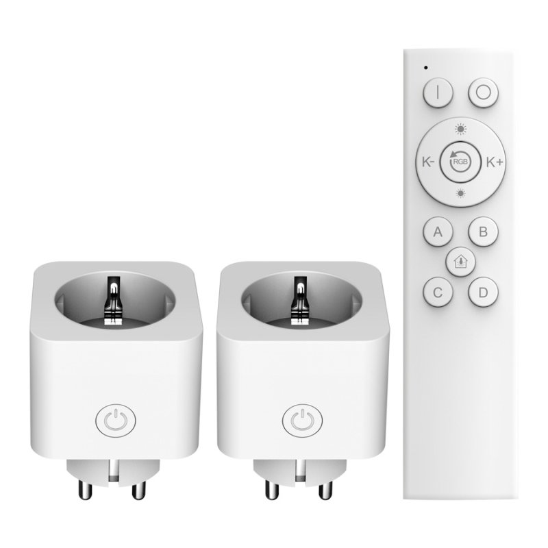 TRUST WIFI Socket Starter Set 2 Smart Plugs + Remote - obrázek č. 1