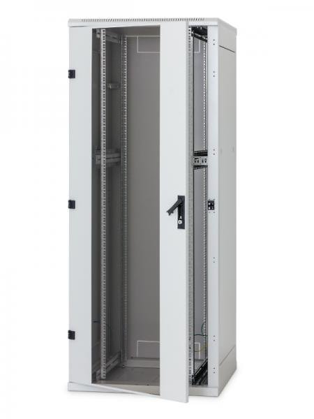 Stojanový rack 15U (š)800x(h)600 př. i zad.dv.síto, skleněné dveře - obrázek produktu
