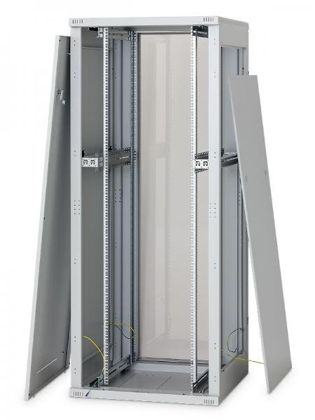 Stoj.rack 42U 600x900 přední dvoukřídlé perf.dveře - obrázek produktu