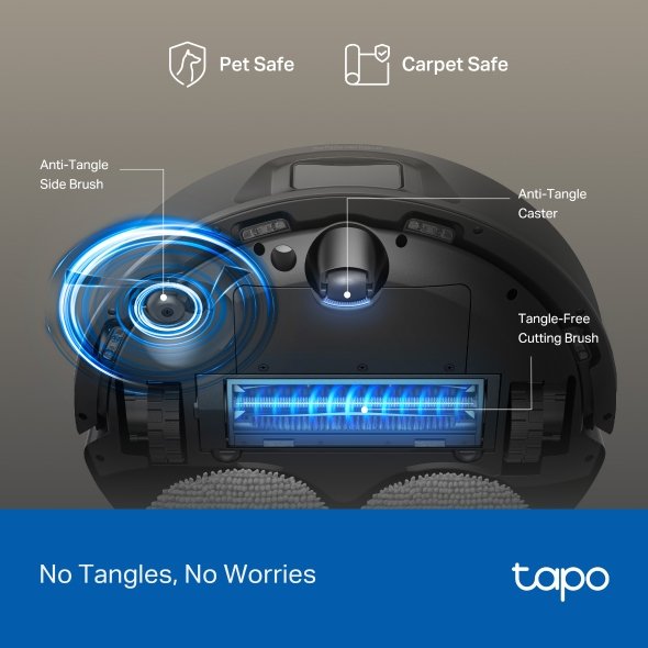 Tapo RV50 Omni Robot Vacuum&Mop All in OneDock - obrázek č. 7