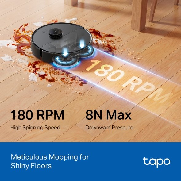 Tapo RV50 Omni Robot Vacuum&Mop All in OneDock - obrázek č. 9
