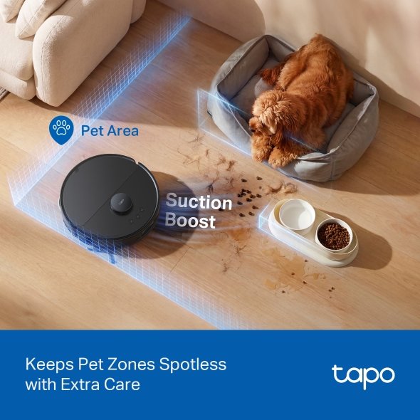Tapo RV50 Omni Robot Vacuum&Mop All in OneDock - obrázek č. 11