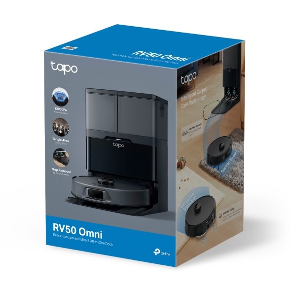 Tapo RV50 Omni Robot Vacuum&Mop All in OneDock - obrázek č. 3
