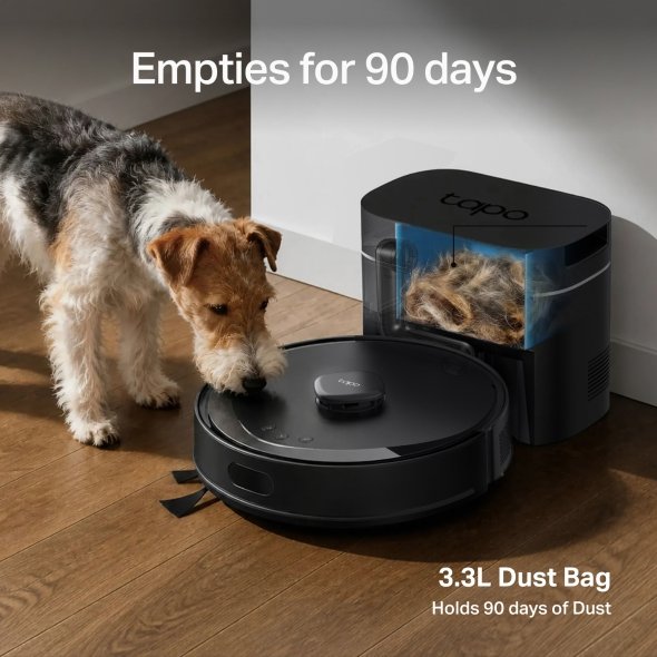 Tapo RV30 Max Plus Gen2 Robot Vacuum Cleaner - obrázek č. 5