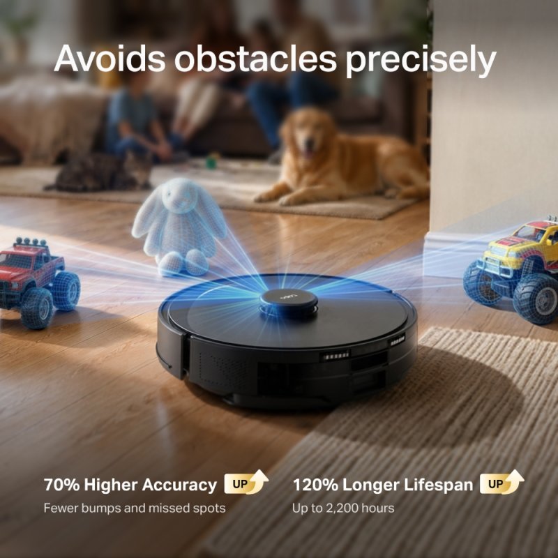 Tapo RV30 Max Plus Gen2 Robot Vacuum Cleaner - obrázek č. 4
