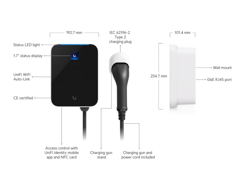 Ubiquiti UC-EV-Station-Lite, EV Station Lite - obrázek č. 3