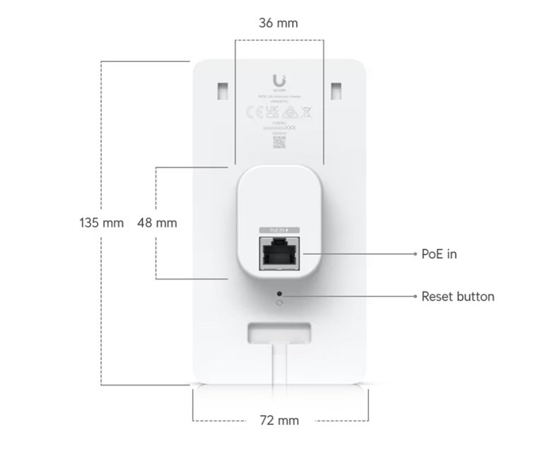 Ubiquiti UA-Intercom-Viewer-3 - UniFi Access Intercom Viewer 3-pack - obrázek č. 2