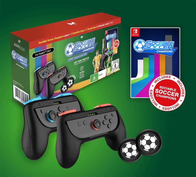 NS - Sociable Soccer Champions Kit for Switch 2&1 - obrázek č. 1