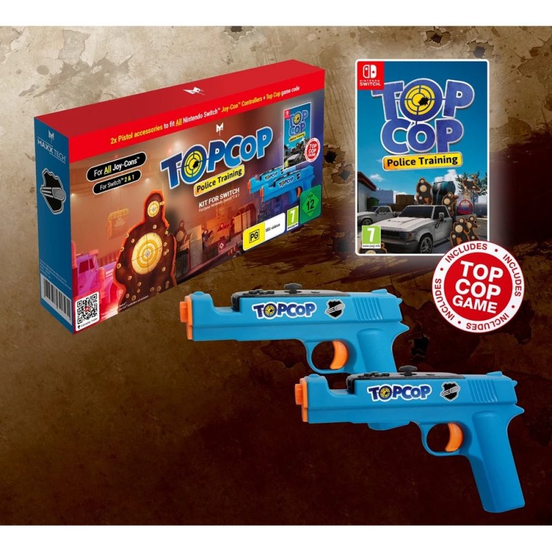 NS - Top Cop: Police Training Kit for Switch 2&1 - obrázek č. 1