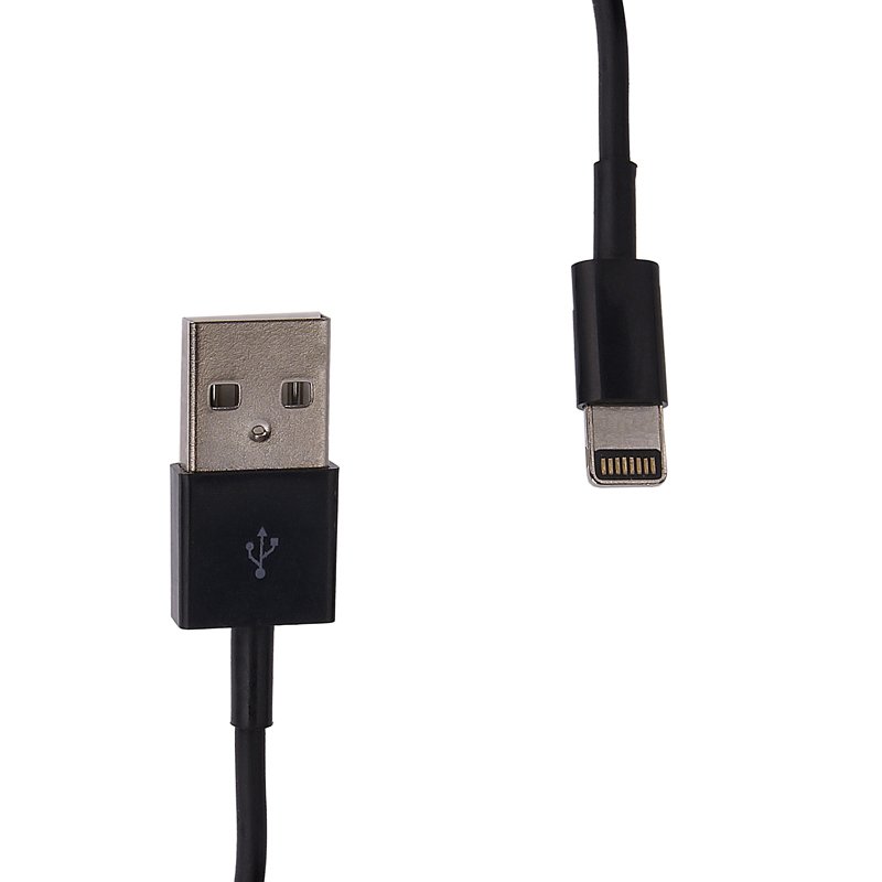 WE Datový kabel iPhone 5 30cm černý - obrázek č. 2