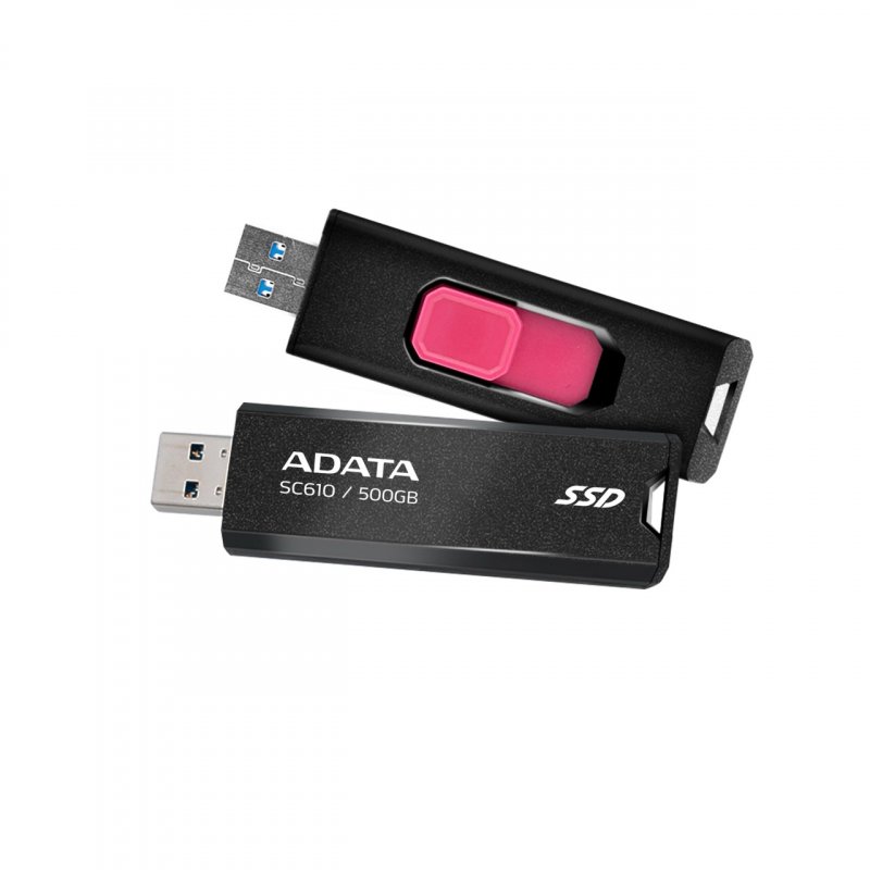 ADATA SC610/ 500GB/ SSD/ Externí/ Černá/ 5R - obrázek č. 5