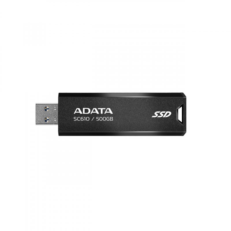 ADATA SC610/ 500GB/ SSD/ Externí/ Černá/ 5R - obrázek produktu