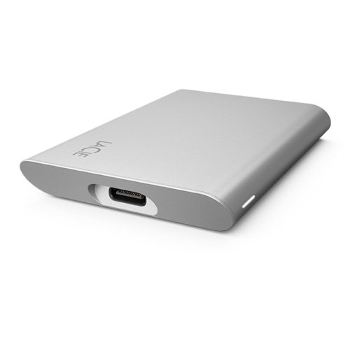 LaCie Portable/ 500GB/ SSD/ Externí/ 2.5"/ Stříbrná/ 3R - obrázek č. 1