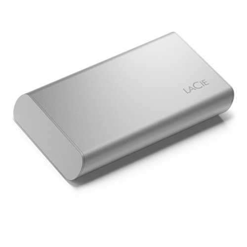 LaCie Portable/ 500GB/ SSD/ Externí/ 2.5"/ Stříbrná/ 3R - obrázek produktu