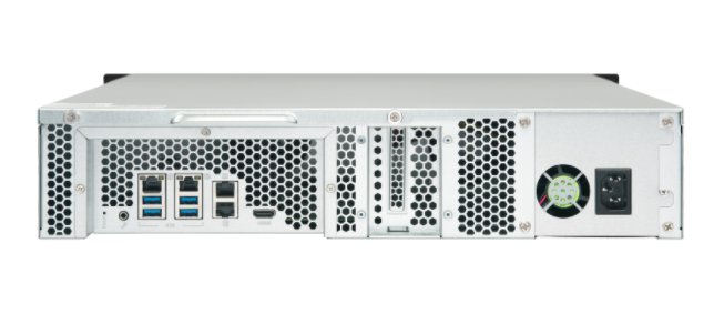 QNAP TS-1253BU-4G (2,3GHz /  4GB RAM /  12x SATA /  4x GbE /  1x PCIe slot /  1x HDMI /  4x USB 3.0) - obrázek č. 2